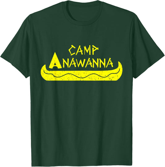 Camp Anawanna Outfits -Adults Vintage Black Small Classic Fit Short Sleeve T-Shirt - T-Shirt | Forest