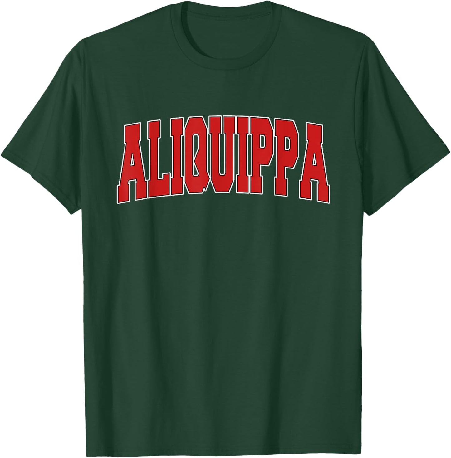 ALIQUIPPA PA PENNSYLVANIA Varsity Style USA Vintage Sports T-Shirt - T-Shirt | Forest