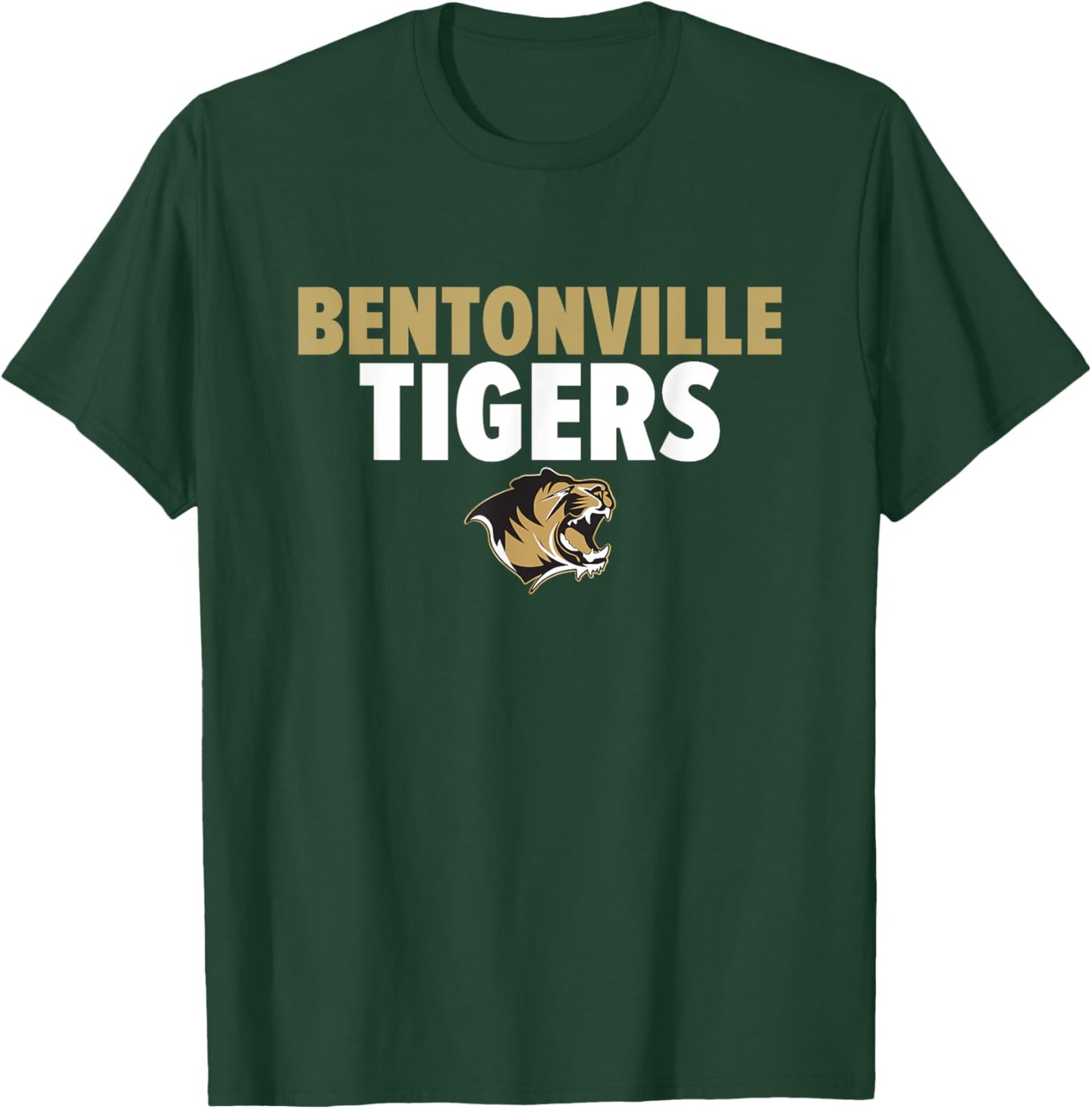 Bentonville Tigers Logo Bold HS T-Shirt - T-Shirt | Forest