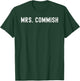 Mrs. Commish cute Fantasy Football commissioner wife FFL T-Shirt - T-Shirt | Forest