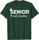 Senior 2025 Proud Grandma Graduation Class Of 2025 Graduate T-Shirt - T-Shirt | Forest