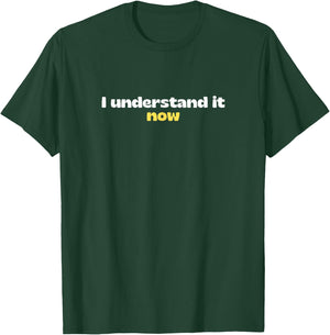 Basket ball I Understand It Now Meme Video - -Adults, Black, Small, Short Sleeve, , Humorous Meme T-Shirt - T-Shirt | Forest