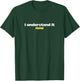 Basket ball I Understand It Now Meme Video - -Adults, Black, Small, Short Sleeve, , Humorous Meme T-Shirt - T-Shirt | Forest