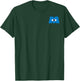 Disney Pixar Monsters, Inc. Classic Iconic Retro Pocket Logo T-Shirt - T-Shirt | Forest