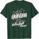 Proud Volleyball Grandma Fan Matching Sports Family Women T-Shirt - T-Shirt | Forest