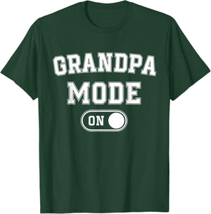 Grandpa Mode On Funny Soon To Be Poppop Gifts 1St Time Pop T-Shirt - T-Shirt | Forest