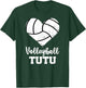 Volleyball TuTu Funny Volleyball Heart Grandma Tu Tu T-Shirt - T-Shirt | Forest