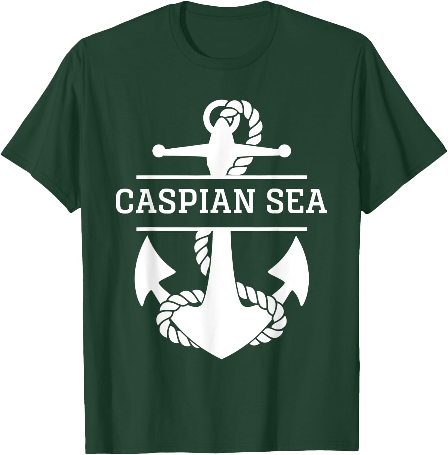 Caspian Sea Nautical T-Shirt - T-Shirt | Forest