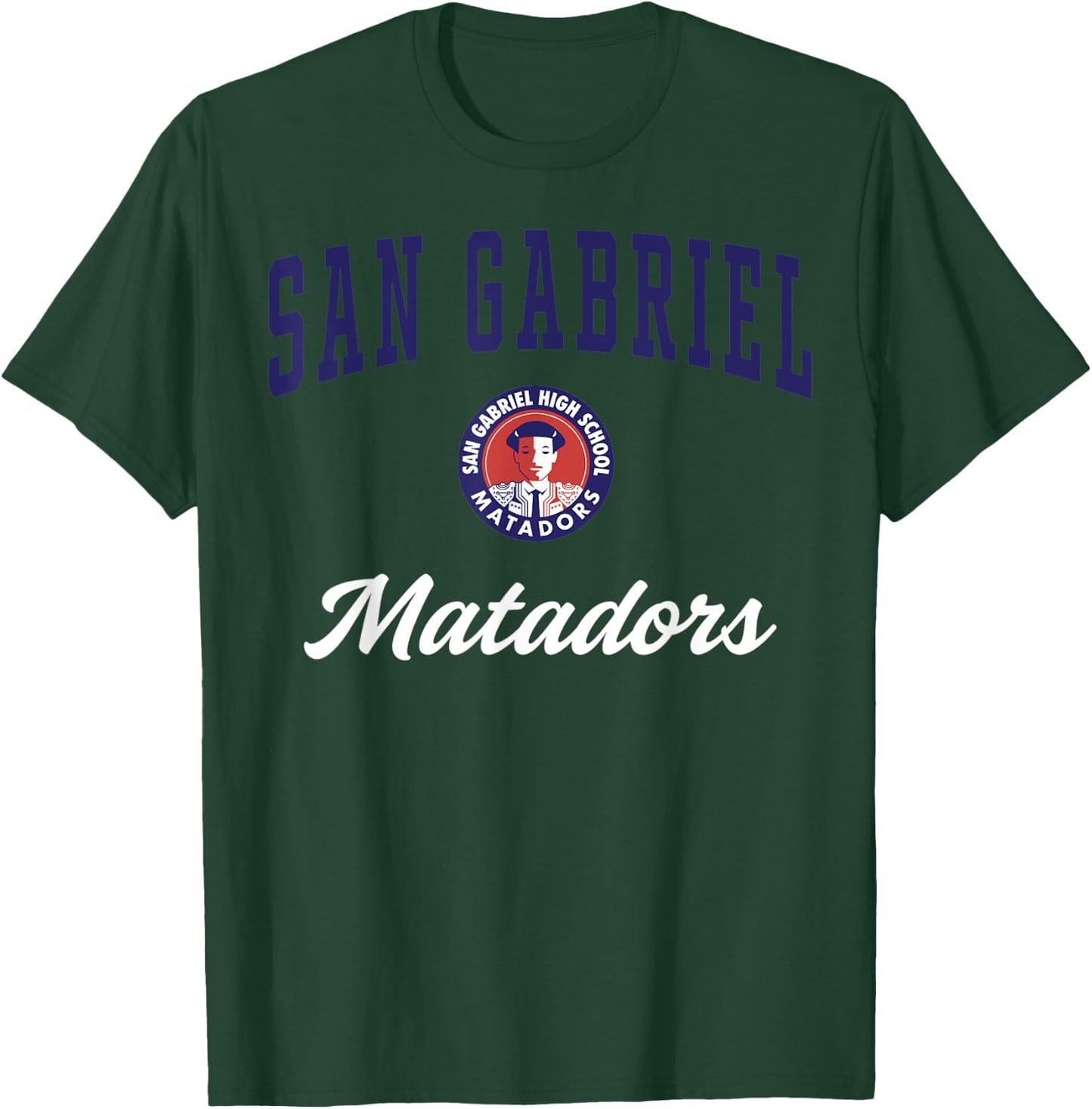 San Gabriel High School Matadors C3 T-Shirt - T-Shirt | Forest