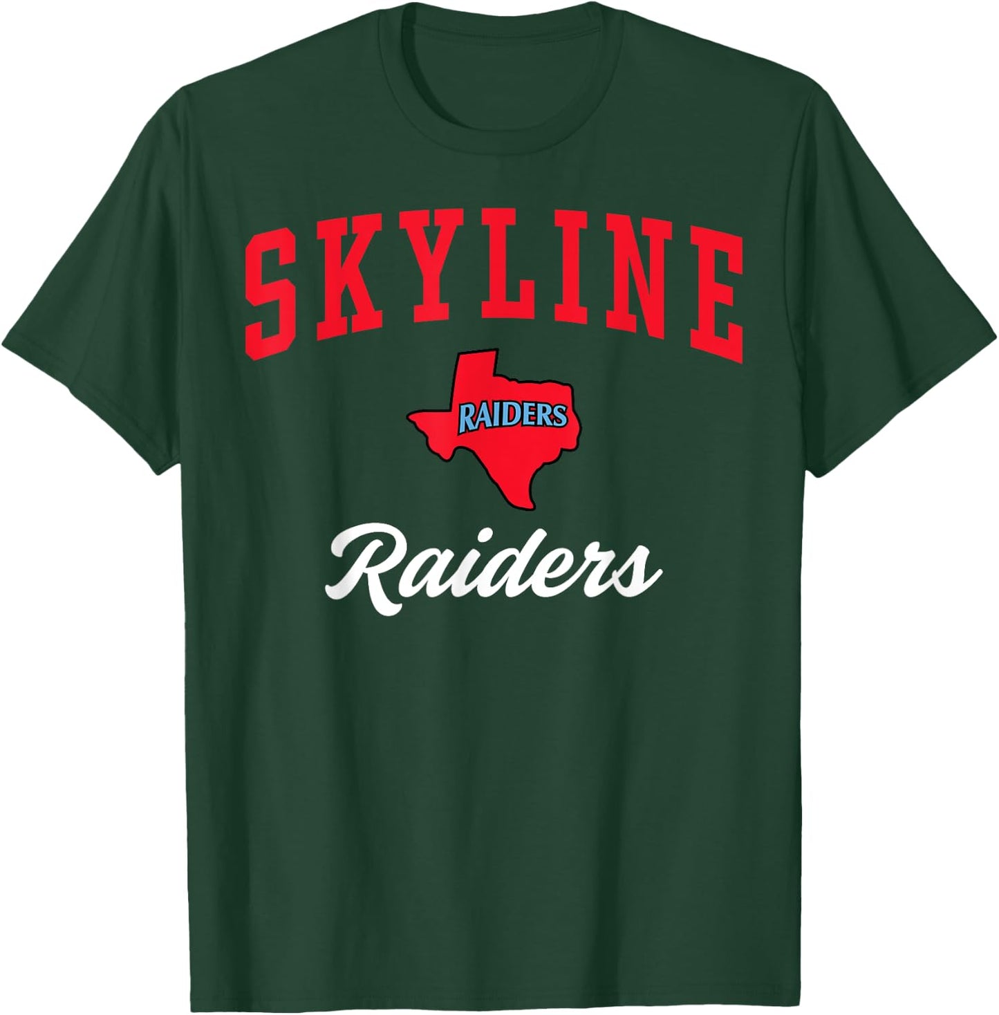 Skyline High School Raiders C3 T-Shirt - T-Shirt | Forest