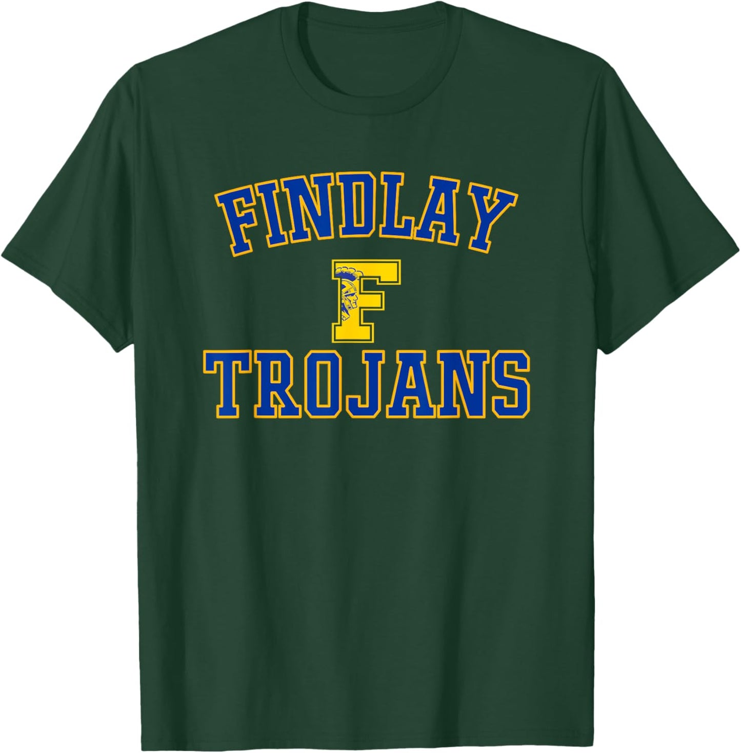 Findlay Trojans Logo Varsity HS T-Shirt - T-Shirt | Forest