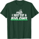 Funny I Just Cut A Big One Grass Cutting Lawn Care weeding T-Shirt - T-Shirt | Forest