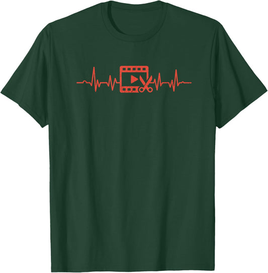 Film Editor Filmmaker Movie Producer Video Director T-Shirt - T-Shirt | Forest