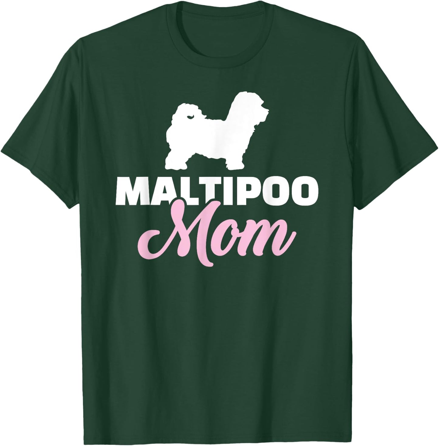 Maltipoo mom T-Shirt - T-Shirt | Forest