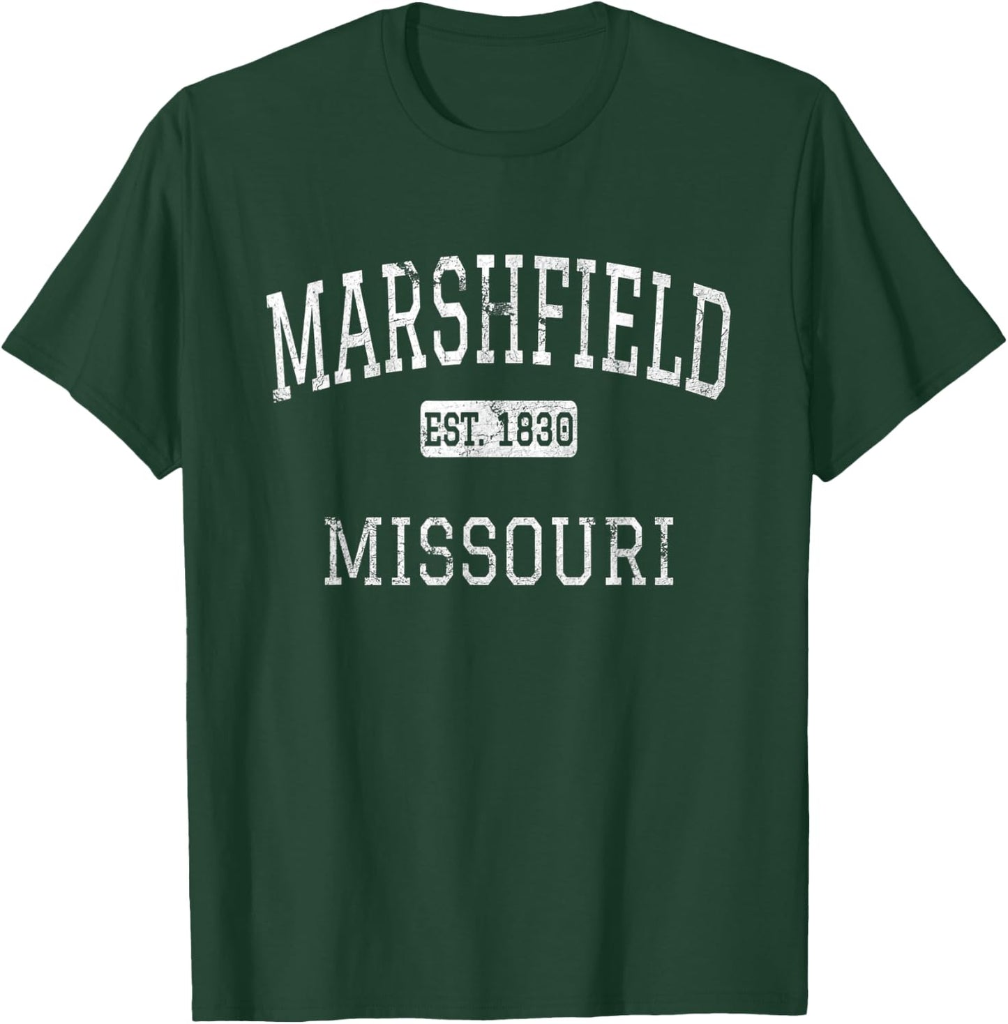 Marshfield Missouri MO Vintage T-Shirt - T-Shirt | Forest