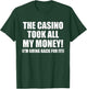 Funny Gambling Design Women Poker Lovers Gamblers T-Shirt - T-Shirt | Forest
