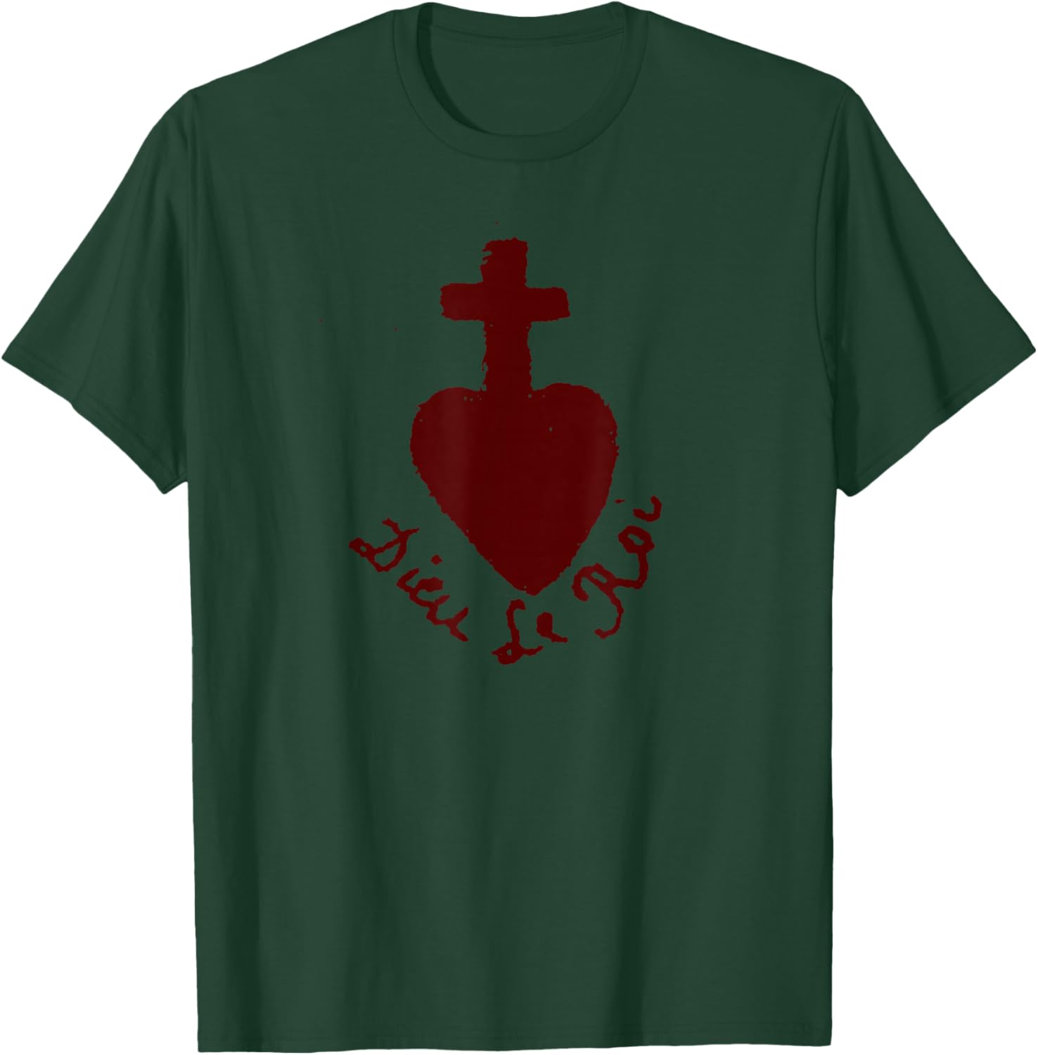 Dieu le Roi (God the King) T-Shirt - T-Shirt | Forest