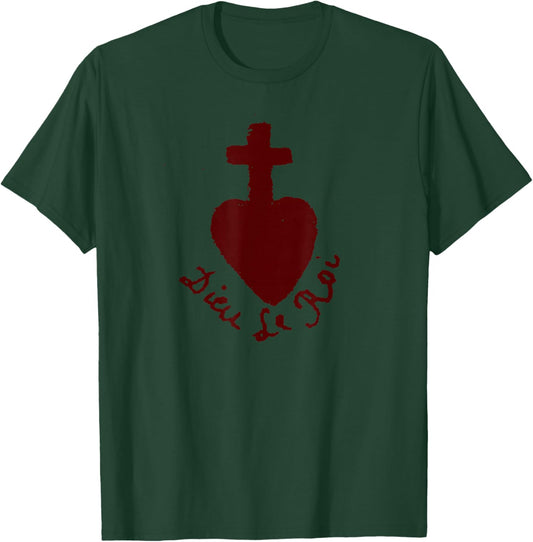 Dieu le Roi (God the King) T-Shirt - T-Shirt | Forest