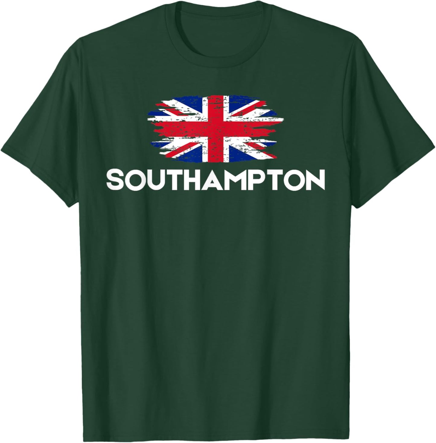 Southampton City Women Men United Kingdom Town England UK T-Shirt - T-Shirt | Forest