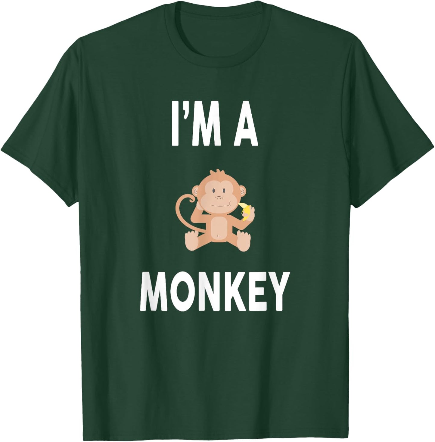 I'm A MONKEY Funny MONKEY T-Shirt - T-Shirt | Forest