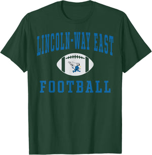 Lincoln-Way East High School Griffins C5 T-Shirt - T-Shirt | Forest