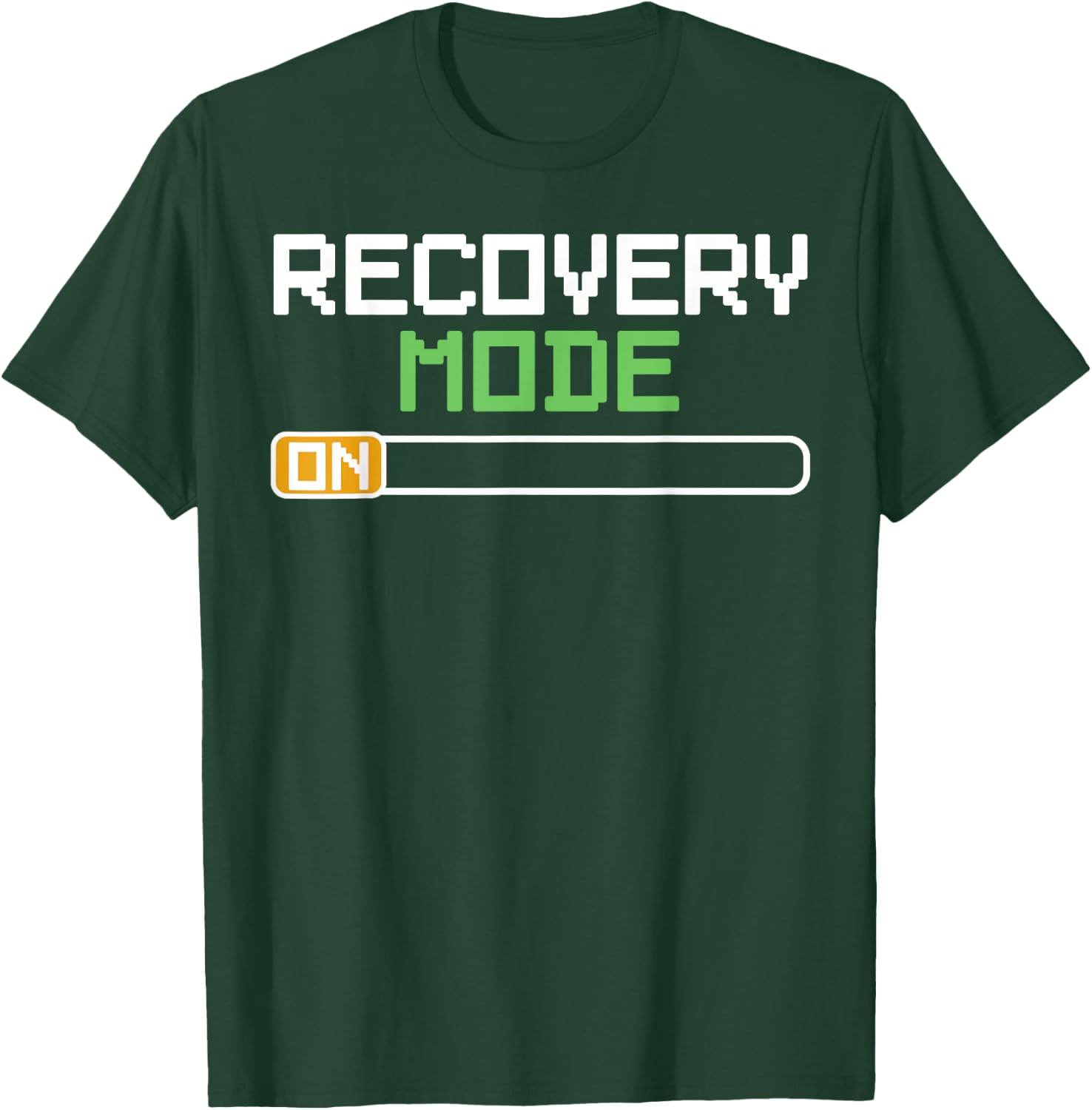 Recovery Mode On Get Well Gifts Funny Injury T-Shirt - T-Shirt | Forest
