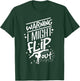 I Might Flip Out Funny Gymnastics Cheerleading Gymnast Girls T-Shirt - T-Shirt | Forest
