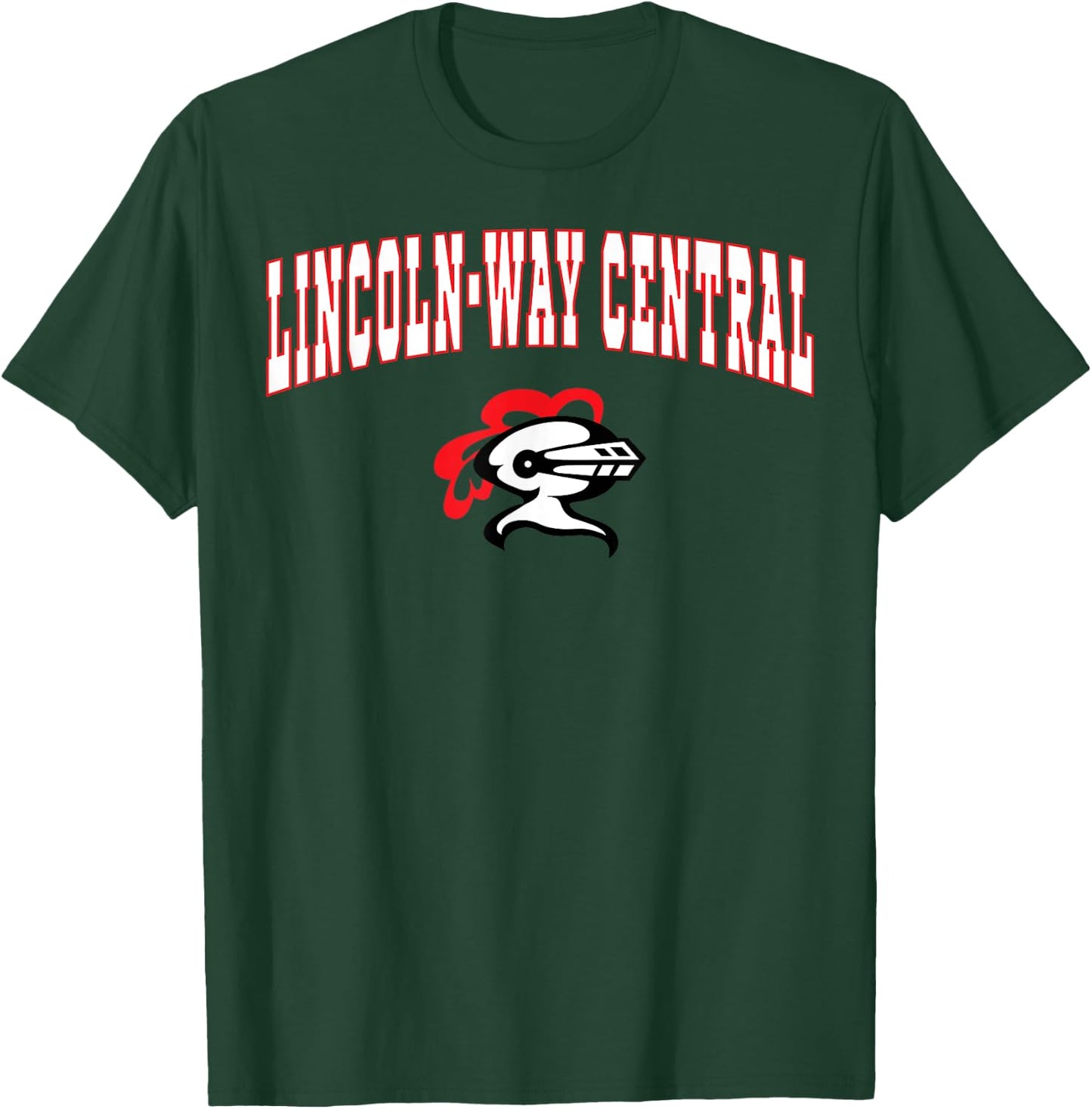Lincoln-Way Central High School Knights C2 T-Shirt - T-Shirt | Forest