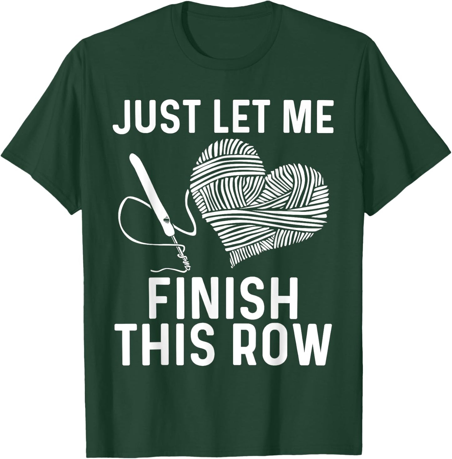 Best Crocheting Art Women Crocheter Crochet Lover T-Shirt - T-Shirt | Forest