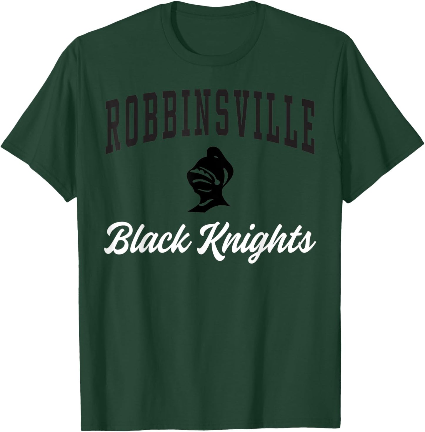 Robbinsville High School Black Knights C3 T-Shirt - T-Shirt | Forest