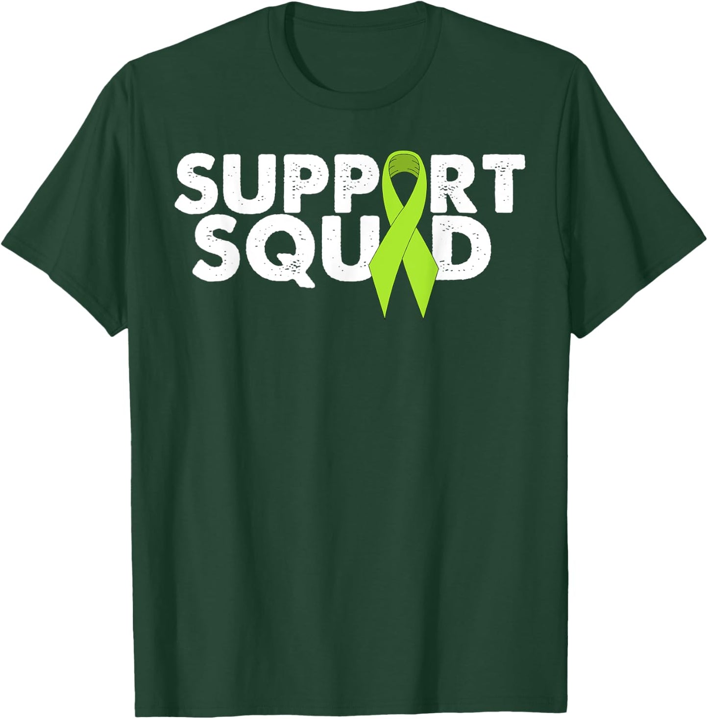 Lymphoma Awareness Support Squad T-Shirt - T-Shirt | Forest