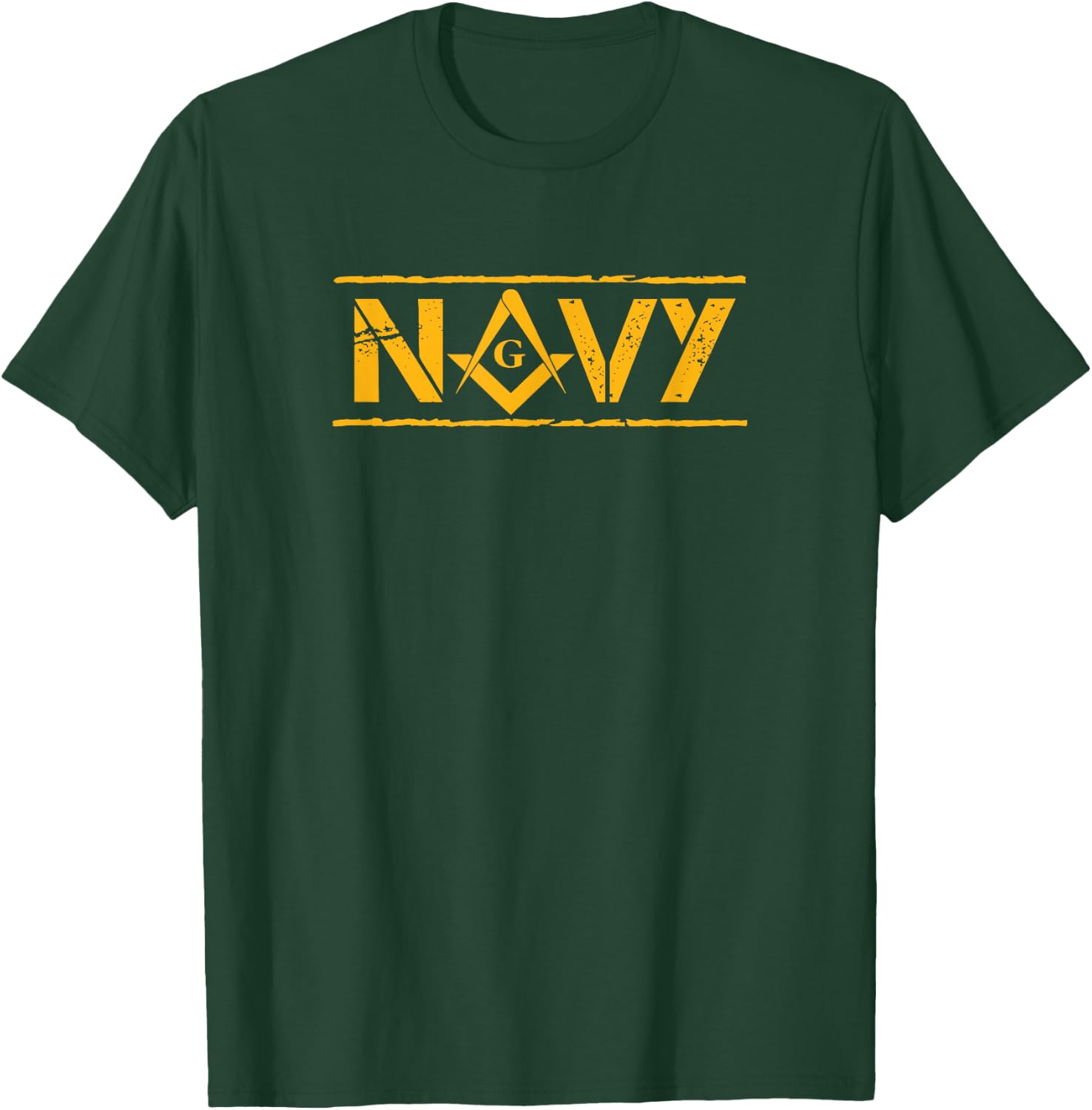 Navy Mason by Kuyang Freemason T-Shirt - T-Shirt | Forest
