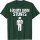 Funny I Do My Own Stunts | Broken Arm Get Well Gift Kids T-Shirt - T-Shirt | Forest