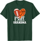 Ball Grandma Heart Football Basketball Grandma T-Shirt - T-Shirt | Forest