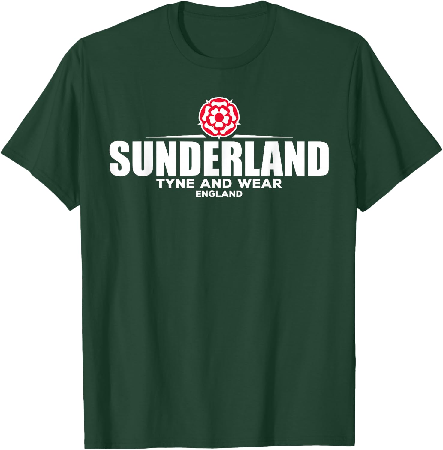 Sunderland Tyne and Wear England T-Shirt - T-Shirt | Forest