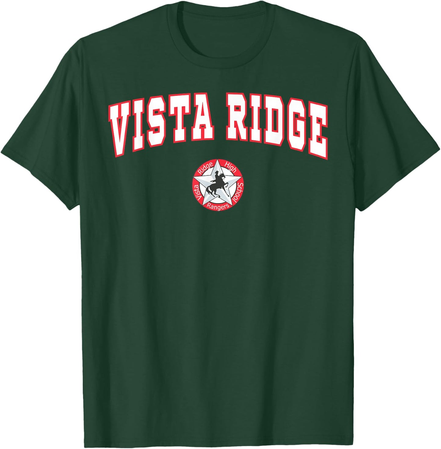Vista Ridge High School Rangers C2 T-Shirt - T-Shirt | Forest