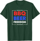 BBQ Beer Freedom Shirt | BBQ Beer Freedom T-Shirt - T-Shirt | Forest