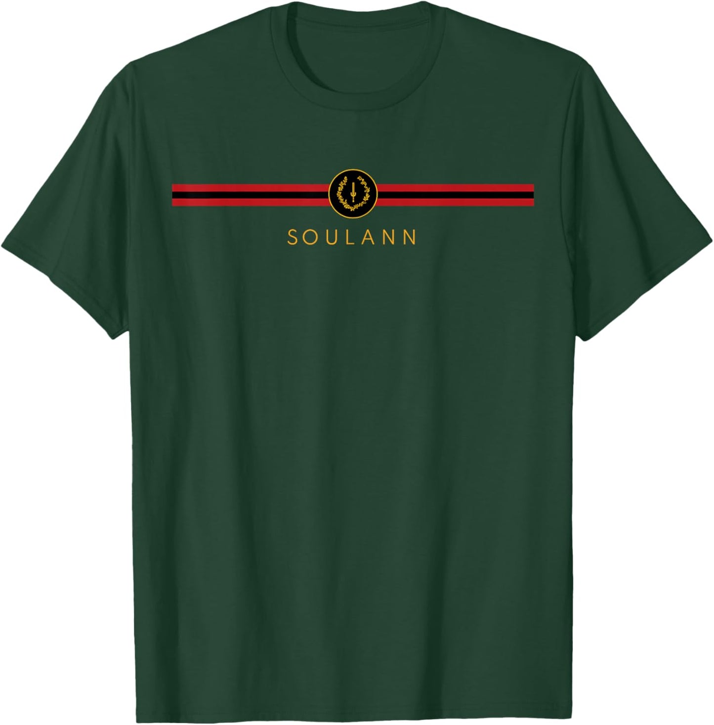 Black American Heritage Flag I Am Soulann Civil Rights Era T-Shirt - T-Shirt | Forest