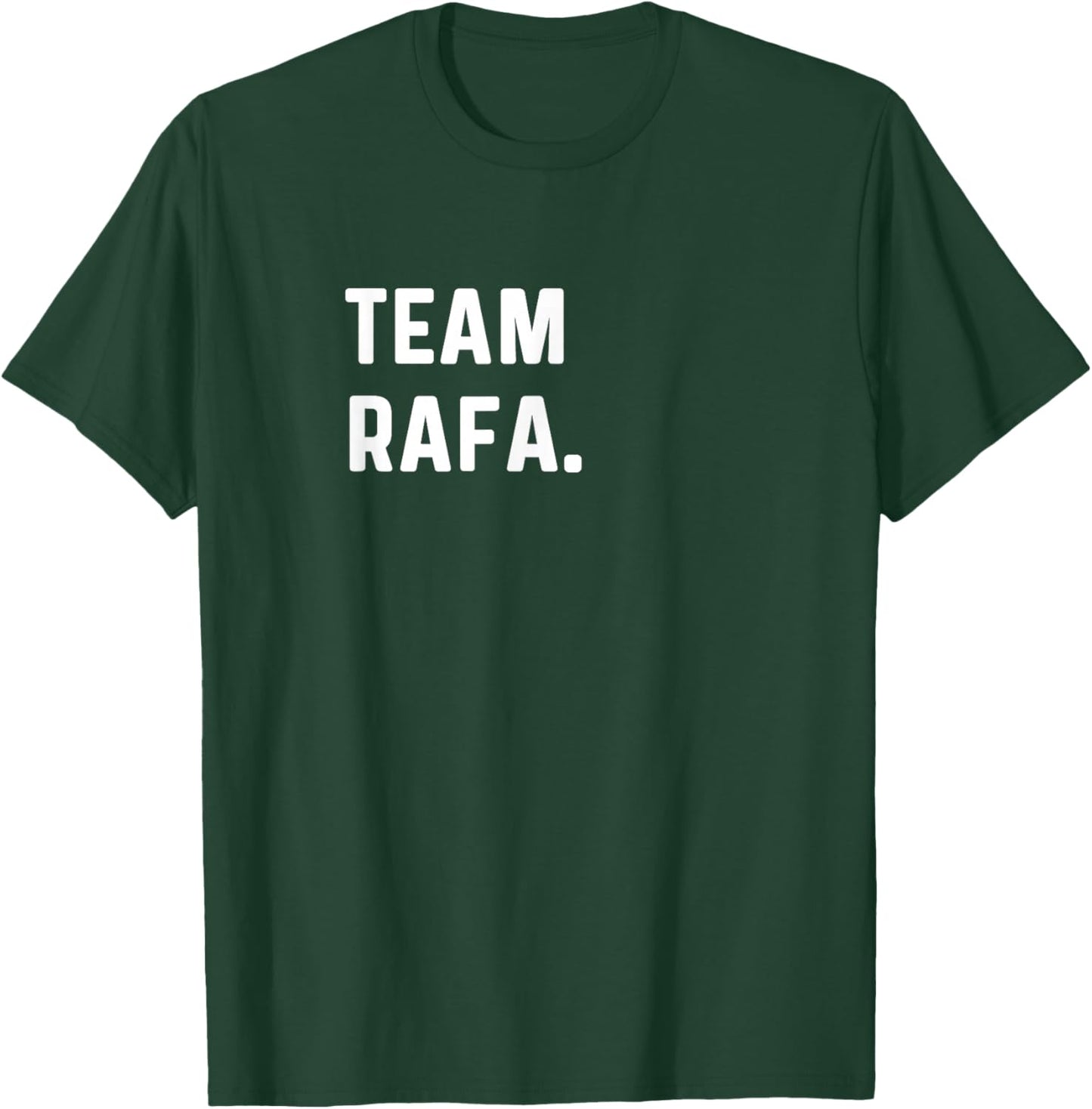 Team Rafa - Name T-Shirt - T-Shirt | Forest
