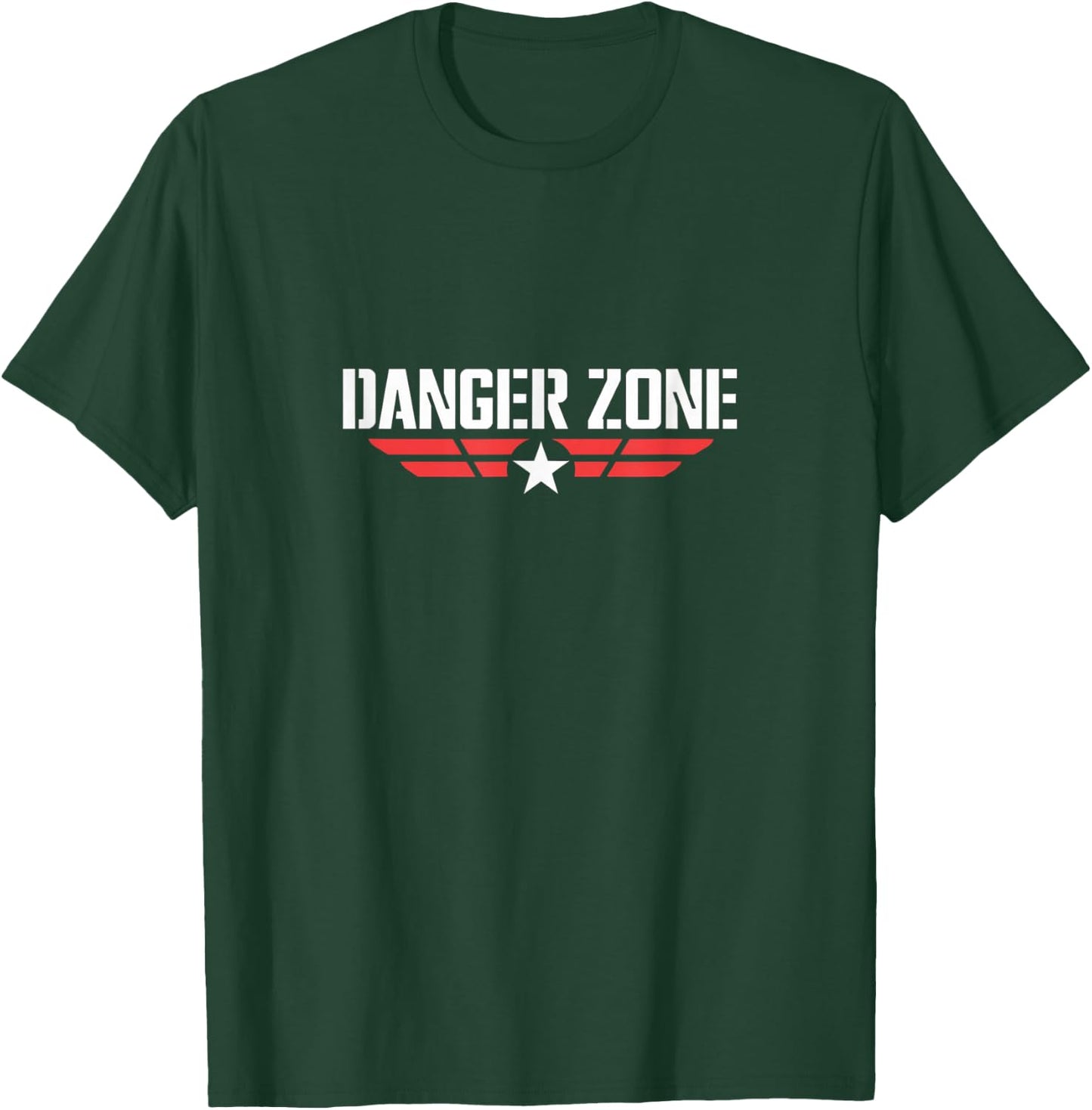 Enter the exciting danger zone graphic T-Shirt - T-Shirt | Forest