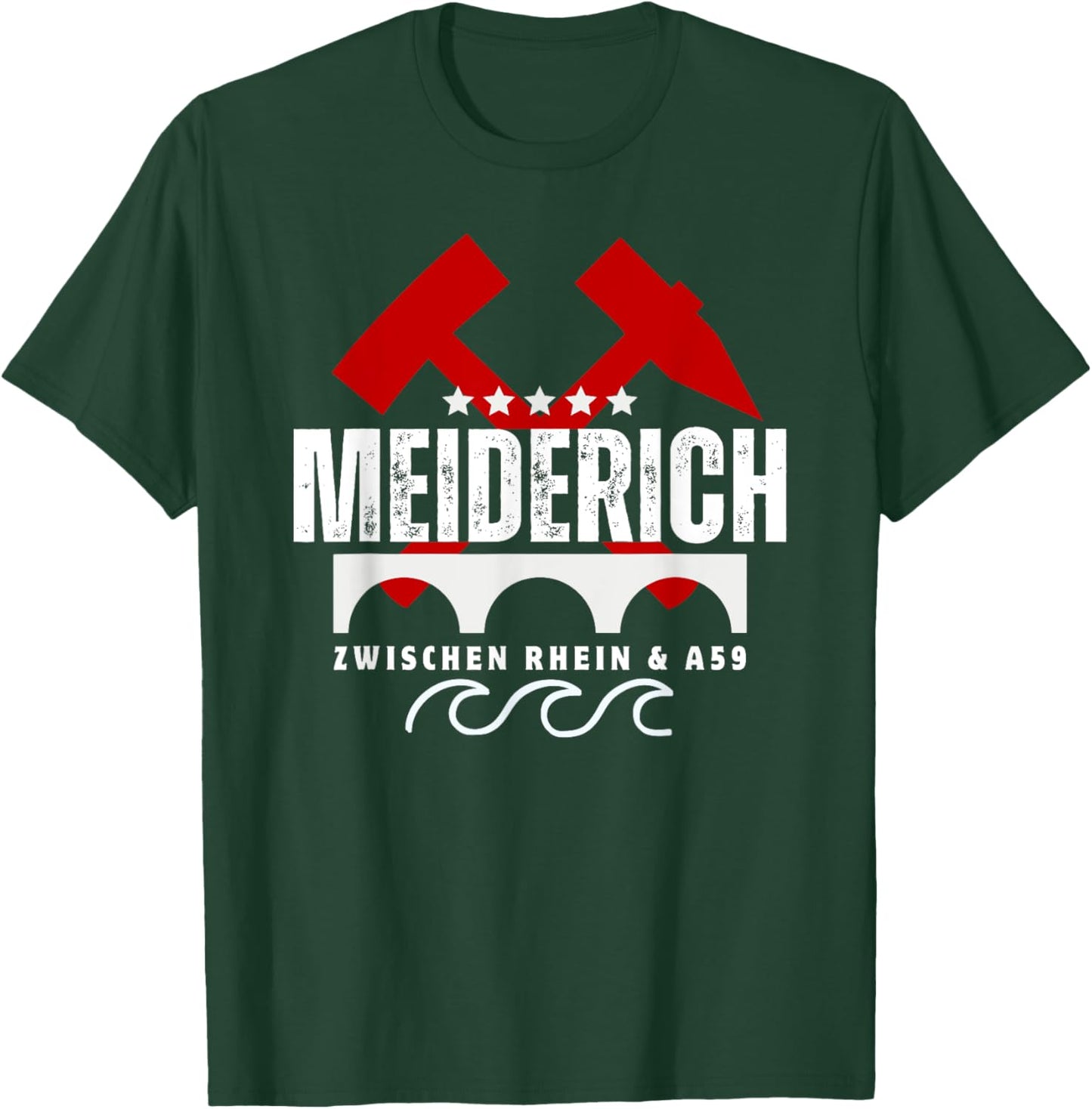 Duisburg Meiderich für Duisburger Meidericher Ruhrpott T-Shirt - T-Shirt | Forest