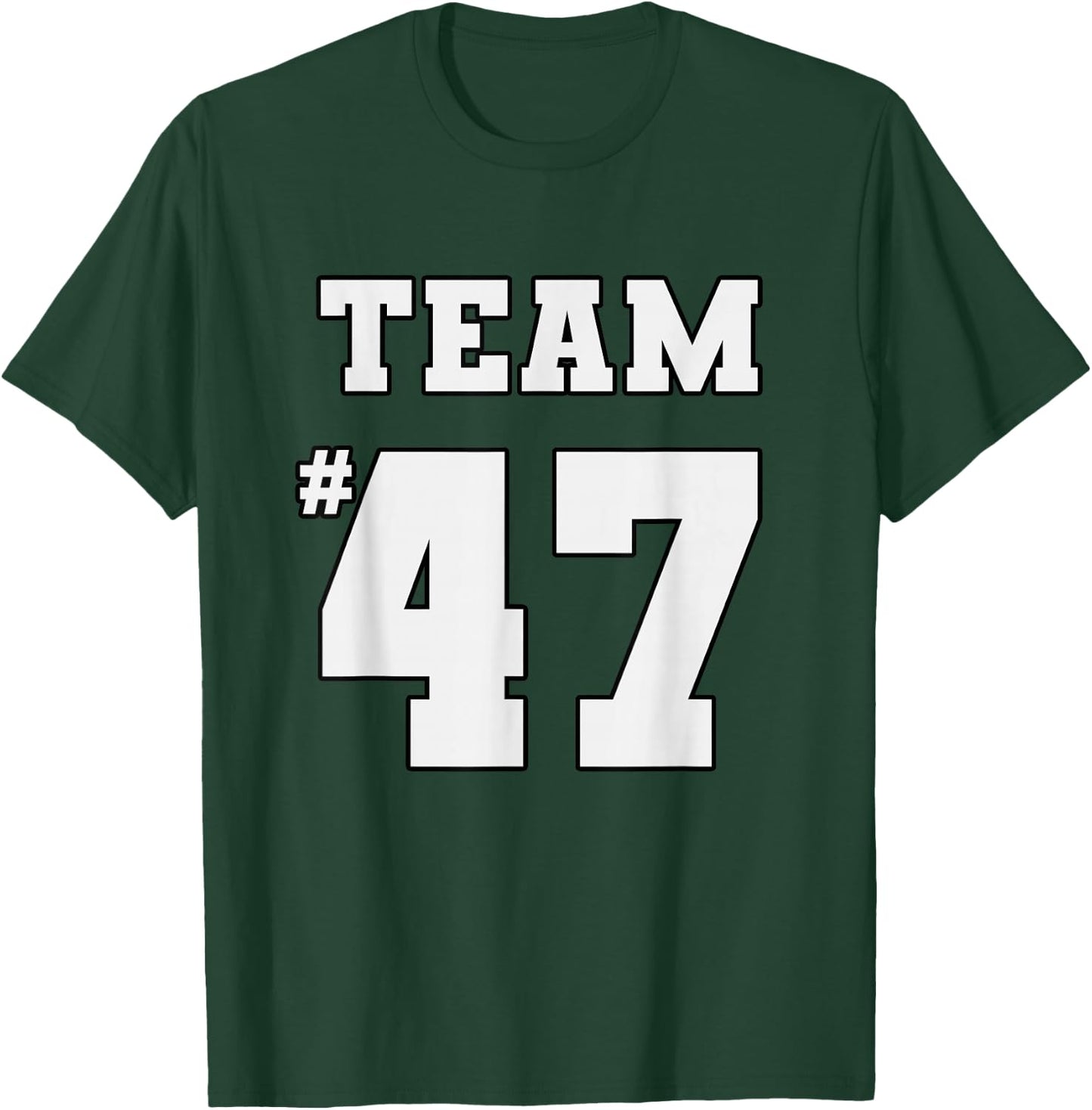 TEAM 47 TRUMP 45 We Won 2024 47th President Daddy's Home Red T-Shirt - T-Shirt | Forest