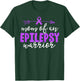 Epilepsy Mom Shirt Purple Ribbon Awareness Mother Shirt T-Shirt - T-Shirt | Forest