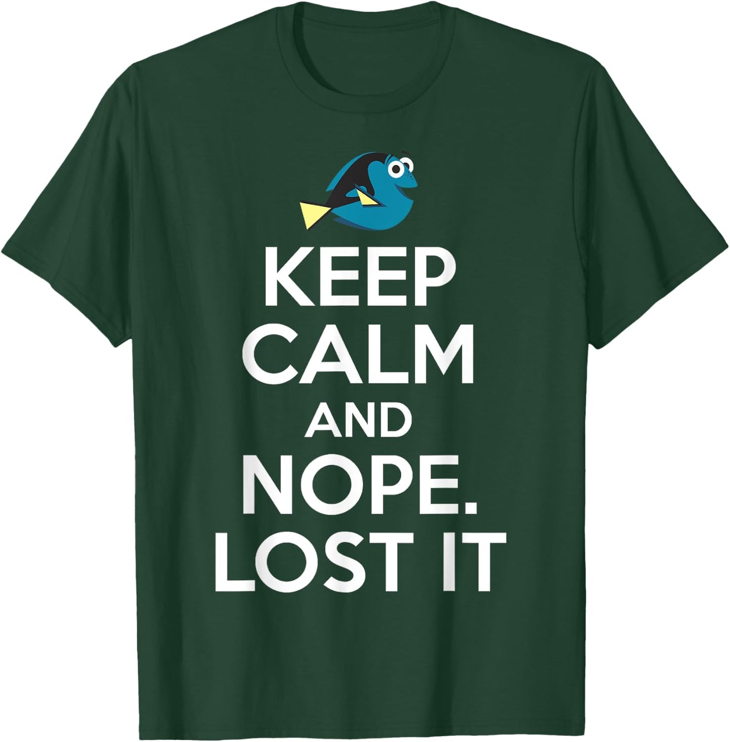 Disney Pixar Finding Dory Nope Lost It Graphic T-Shirt - T-Shirt | Forest
