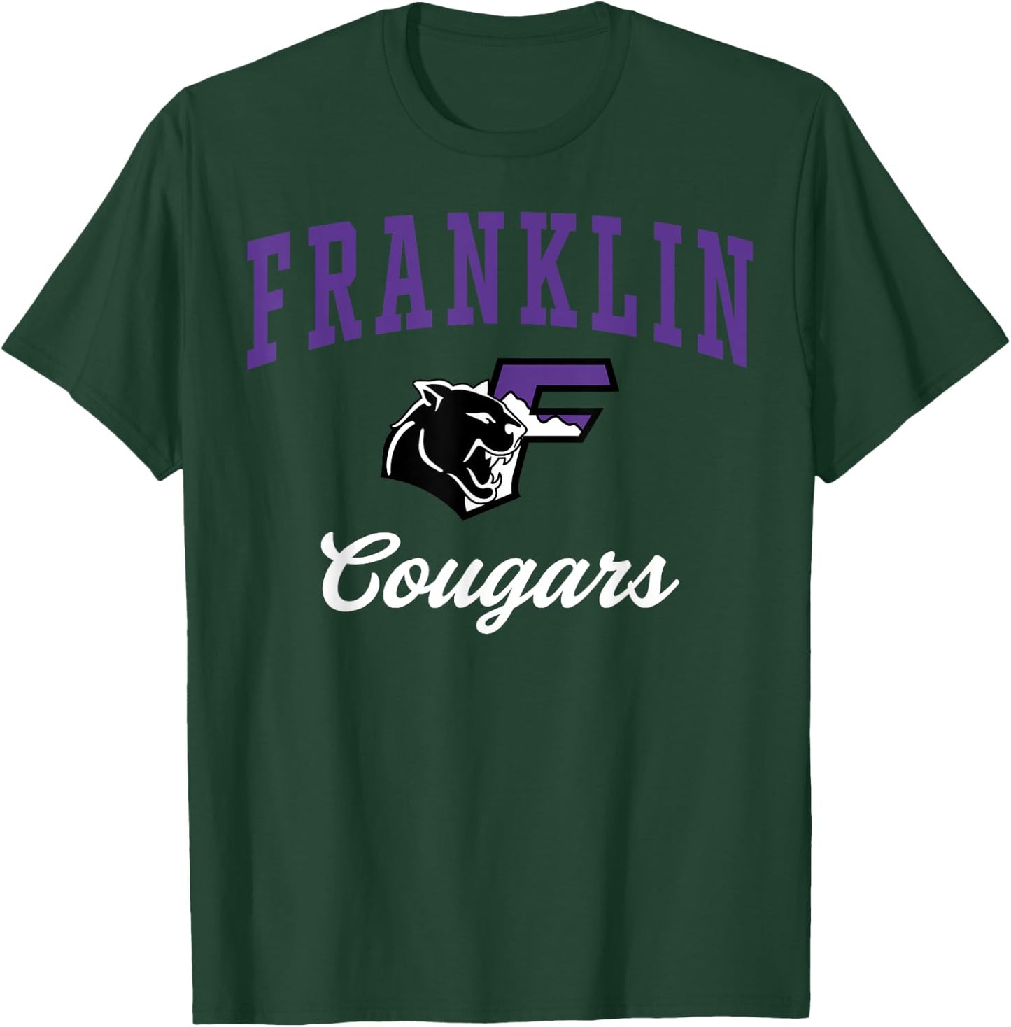 Franklin High School Cougars C3 T-Shirt - T-Shirt | Forest