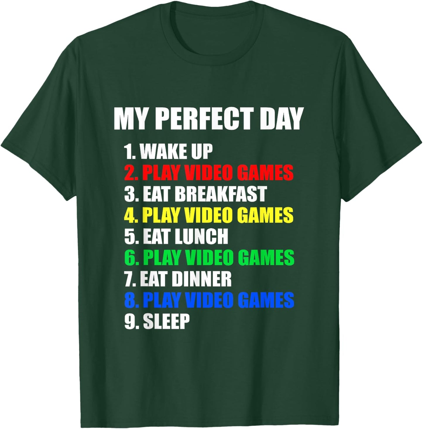 Gift: The Perfect Gaming Day Suprise for Gamers Small T-Shirt - T-Shirt | Forest