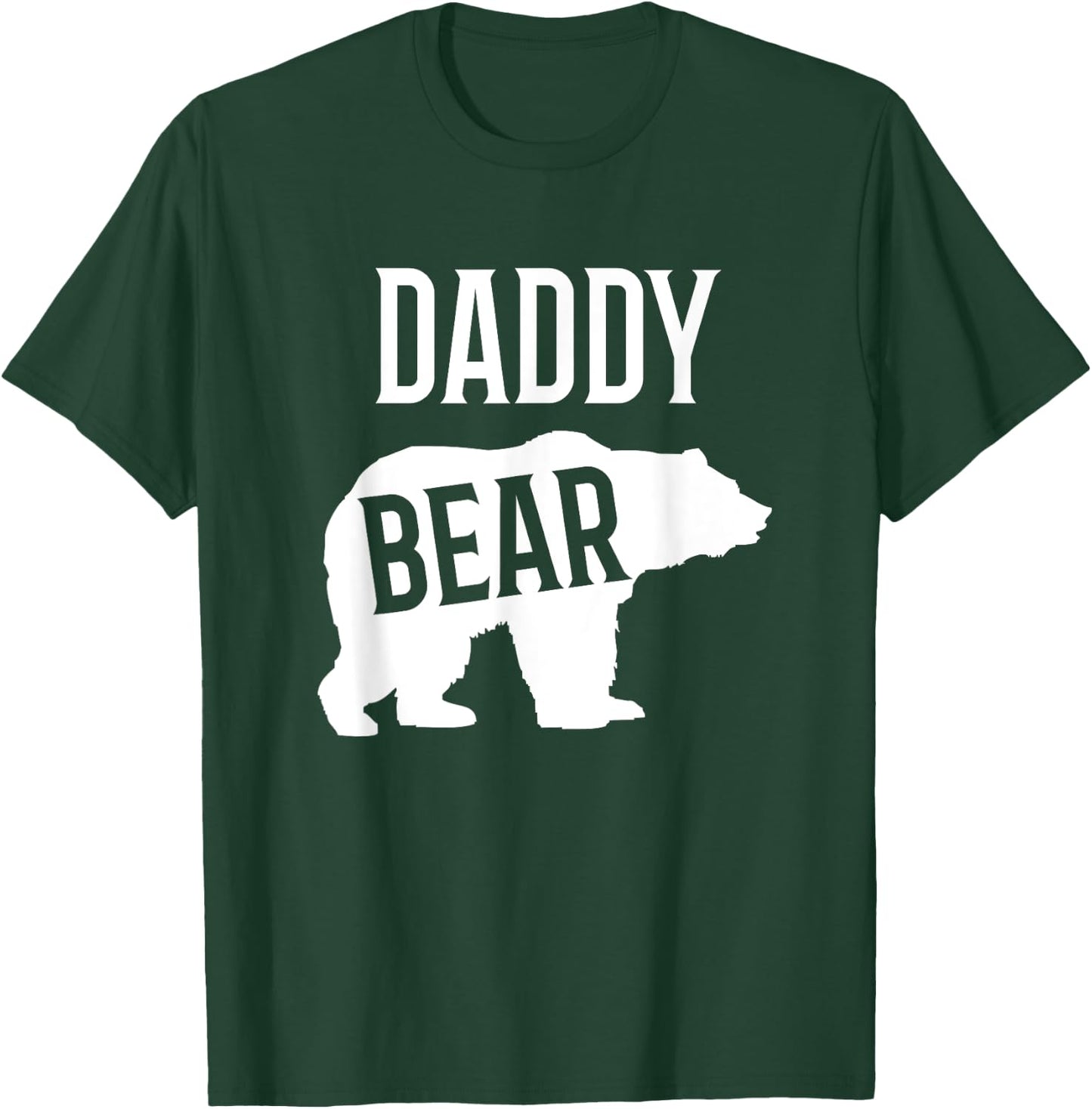 Daddy Bear Shirt And Gifts For Dad T-Shirt - T-Shirt | Forest