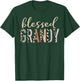 Blessed Grandy Cute Leopard Print T-Shirt - T-Shirt | Forest