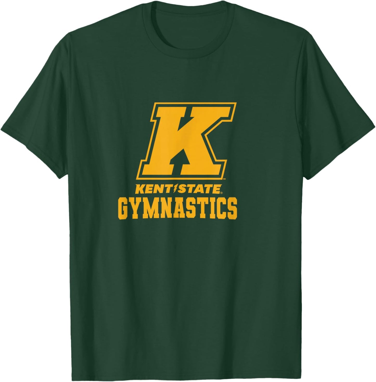 Kent State University Gymnastics Apparel Sports Fan T-Shirt - T-Shirt | Forest