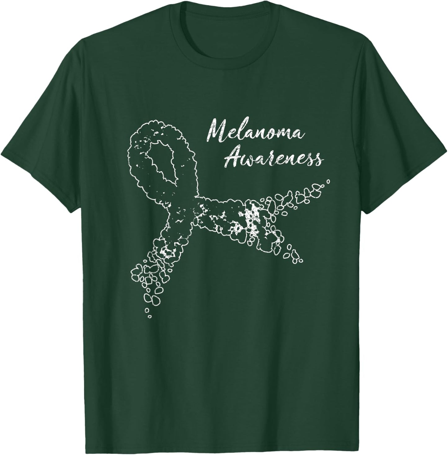 Melanoma Awareness Skin Cancer Awareness T-Shirt - T-Shirt | Forest